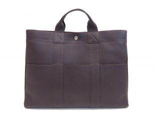 HERMES エルメス フールトゥトートMM フールトゥMM □F刻 トゴ レザン