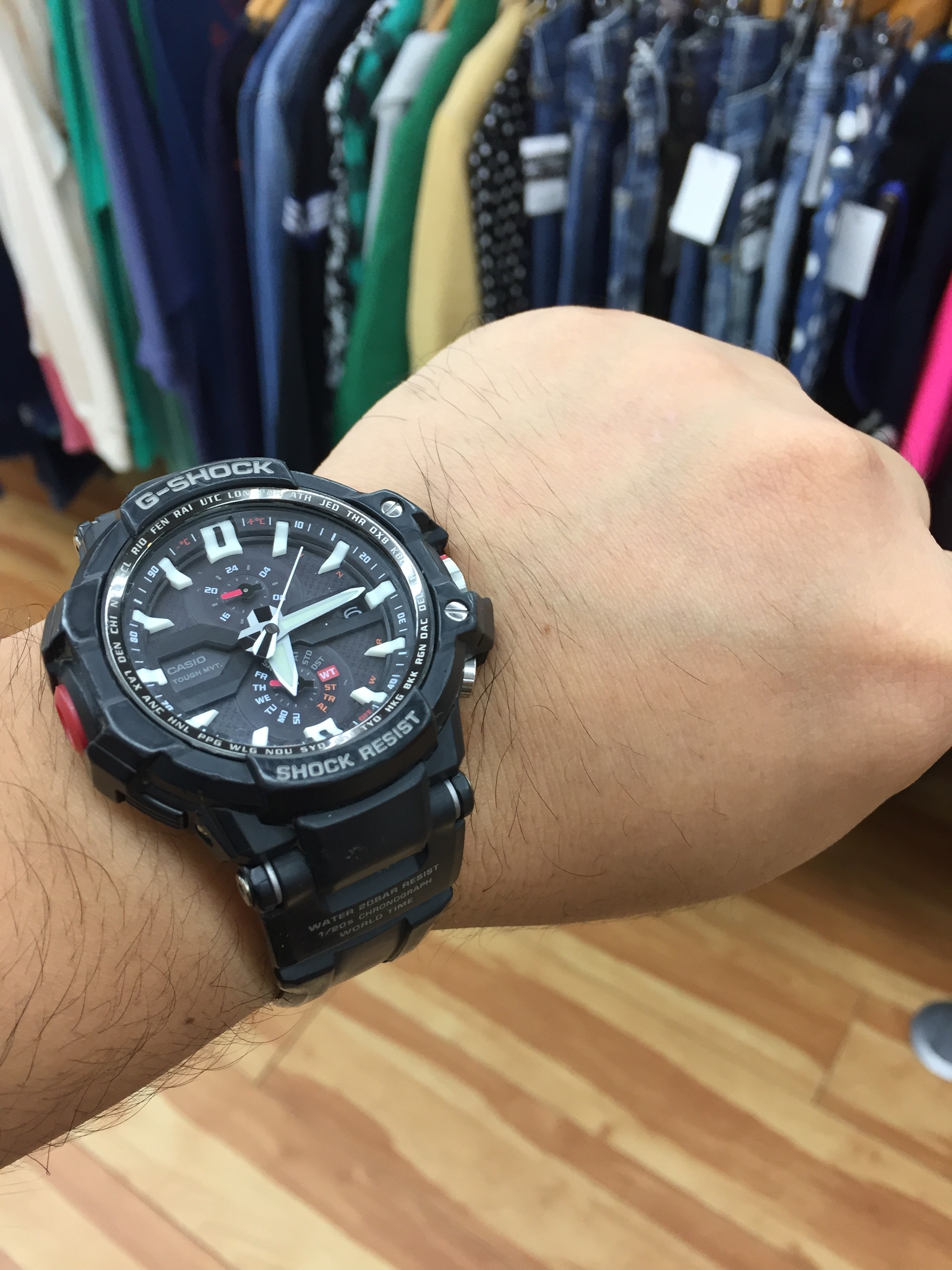 サンステップブログ Casio G Shock スカイコクピット Gw A1000 買取 福井県越前市 サンステッププラス越前店