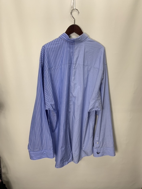 17ss DRESSEDUNDRESSED PINSTRIPE SHIRT